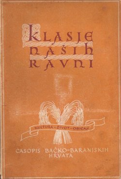 Klasje naših ravni. Časopis Bačko-baranjskih Hrvata V/1/1943
