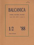 Balcanica V/1-2/1988