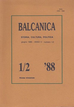 Balcanica V/1-2/1988