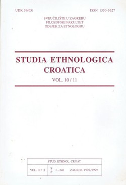Studia ethnologica croatica 10-11/1998-99 (Studije o Istri)