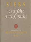 Siebs Deutsche Hochsprache. Buhnenaussprache (18.Aufl.)
