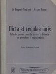 Dicta et regulae iuris (2.dop.izd.)