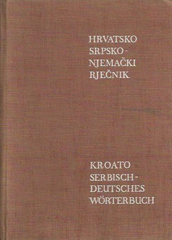 Hrvatskosrpsko-njemački rječnik (2.dop.izd.)