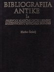 Bibliografija antike Ia. Prijevodi klasične grčke i rimske književnosti u knjigama 1800-1980