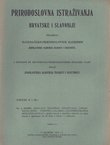 Prirodoslovna istraživanja Hrvatske i Slavonije 9-10/1916-17