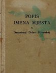 Popis imena mjesta u Nezavisnoj Državi Hrvatskoj