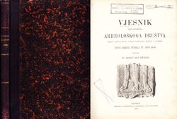 Vjesnik Hrvatskoga arheološkoga društva. Nove serije IV/1899-1900.