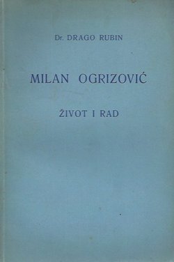 Milan Ogrizović. Život i rad