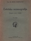 Estetska oceanografija (Ljepota mora i obale) I.