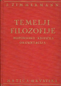Temelji filozofije. Historijsko-kritička orijentacija