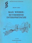 Max Weber: Suvremene interpretacije
