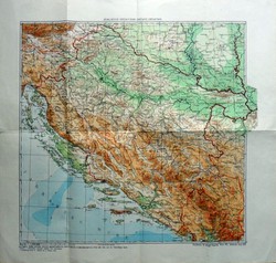 Zemljovid Nezavisne Države Hrvatske