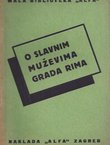O slavnim muževima grada Rima. Biografije