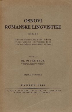 Osnovi romanske lingvistike I.