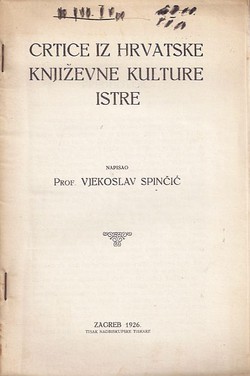 Crtice iz hrvatske književne kulture Istre