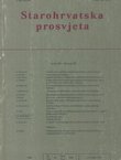 Starohrvatska prosvjeta, III. serija 20/1990