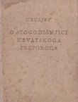O stogodišnjici Hrvatskoga preporoda (1830-1930)