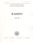 Radovi Zavoda za hrvatsku povijest 21/1988
