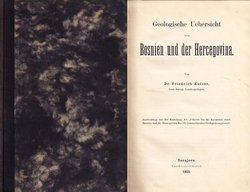 Geologische Uebersicht von Bosnien und der Hercegovina