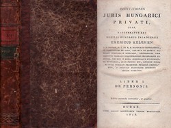 Institutiones juris hungarici privati I. De personis (2.ed.)