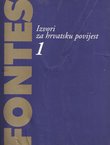 Fontes. Izvori za hrvatsku povijest 1/1995