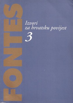 Fontes. Izvori za hrvatsku povijest 3/1997