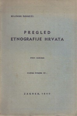 Pregled etnografije Hrvata I.