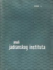 Anali Jadranskog instituta I/1956