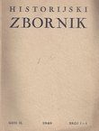 Historijski zbornik II/1-4/1949