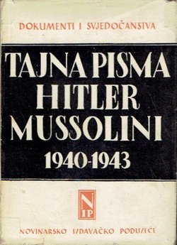Tajna pisma Hitler-Mussolini (1940-1943)