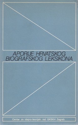 Aporije Hrvatskog biografskog leksikona