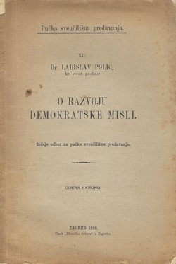O razvoju demokratske misli