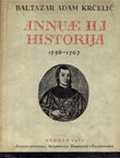 Annuae ili historija 1748-1767