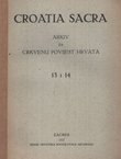 Croatia Sacra 13-14/1937