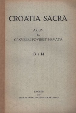 Croatia Sacra 13-14/1937