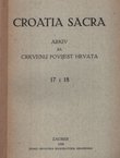 Croatia Sacra 17-18/1939