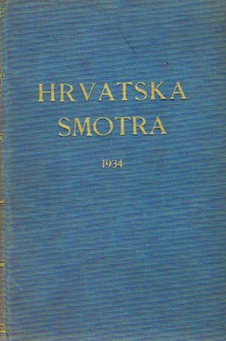 Hrvatska smotra II/1-12/1934