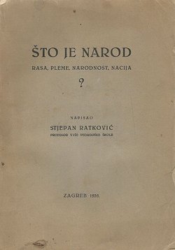 Što je narod, rasa, pleme, narodnost, nacija?