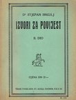 Izvori za povijest II. Izvori za povijest srednjega vijeka