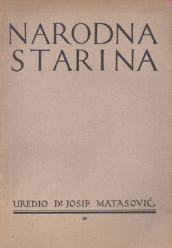 Narodna starina 21/1930