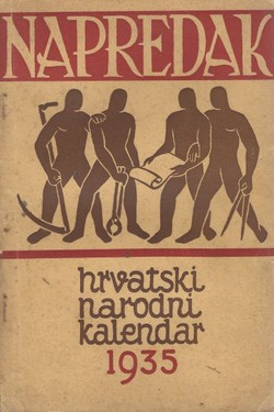 Napredak. Hrvatski narodni kalendar 25/1935