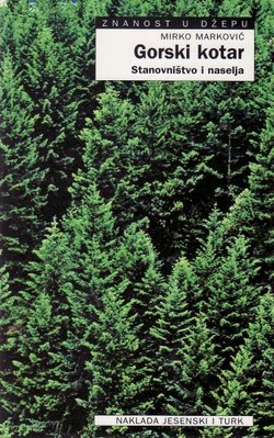 Gorski kotar. Stanovništvo i naselja