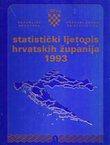 Statistički ljetopis hrvatskih županija 1993
