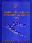Statistički ljetopis hrvatskih županija 1993