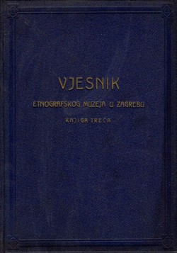 Vjesnik Etnografskog muzeja u Zagrebu III/1937