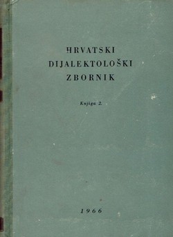 Hrvatski dijalektološki zbornik 2/1966