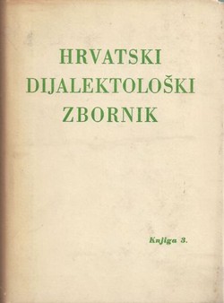 Hrvatski dijalektološki zbornik 3/1973