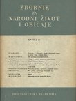 Zbornik za narodni život i običaje 37/1953