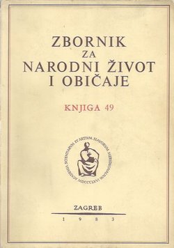 Zbornik za narodni život i običaje 49/1983