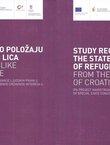 Studija o položaju izbeglih lica iz Republike Hrvatske / Study Regarding the State of Rights of Refugees from the Republic of Croatia